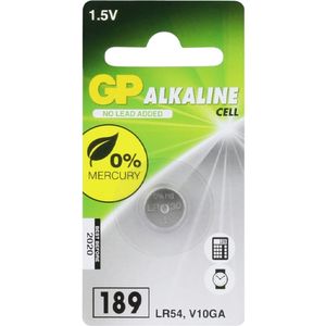 GP Alkaline knoopcel 189 (V10GA / L1130), blister 1