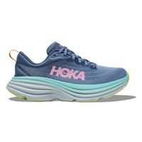 Hoka Bondi 8 hardloopschoenen blauw/lichtroze dames 40 2-3