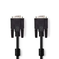 Nedis VGA-Kabel | VGA Male | VGA Male | 1280x768 | 3 m | 1 stuks - CCGP59000BK30 CCGP59000BK30