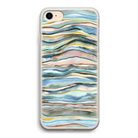 Watercolor Agate: iPhone 7 Transparant Hoesje