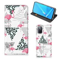 OPPO A52 | A72 | Hoesje maken | Flamingo Triangle