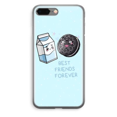 Best Friend Forever: iPhone 8 Plus Transparant Hoesje