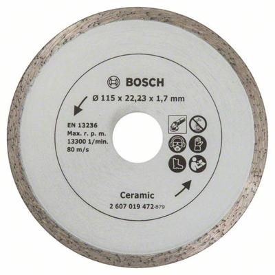 Bosch Accessories 2607019472 Bosch Power Tools Diamanten doorslijpschijf Diameter 115 mm 1 stuk(s)