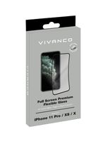 Vivanco 3DHYGLASSVVIPHX/XS/11P Screenprotector (glas) iPhone X, iPhone XS, iPhone 11 Pro 1 stuk(s) 3DHYGLASSVVIPHX/XS/11P - thumbnail