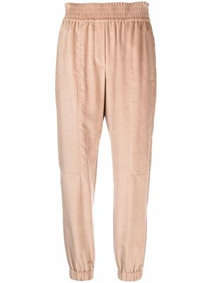 Brunello Cucinelli pantalon fuselé en velours côtelé - Tons neutres
