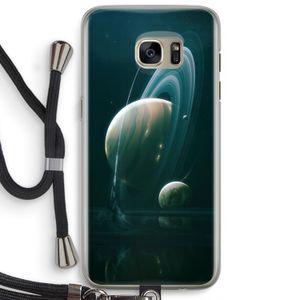 Mercurius: Samsung Galaxy S7 Edge Transparant Hoesje met koord