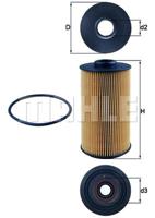 Oliefilter MAHLE, Diameter (mm)83mm, u.a. für BMW, Bentley, Alpina, Rolls-Royce, Morgan, Land Rover - thumbnail