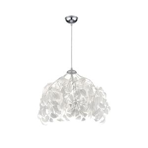 Trio Hanglamp met blaadjes Leavy 38cm grijstint R10461901