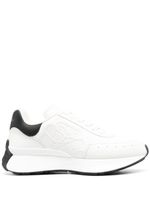 Alexander McQueen baskets Sprint Runner - Blanc - thumbnail