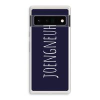 Joengneuh!: Google Pixel 6 Pro Transparant Hoesje