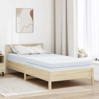 Matrassen Wit 100 x 200 cm 100% polyester jacquard stof Matrassen Wit 100 x 200 cm 100% polyester jacquard stof