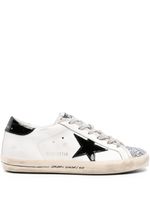 Golden Goose baskets Super-Star à paillettes - Blanc