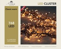 Clusterverlichting 768 lampjes 4,5m - Anna's Collection