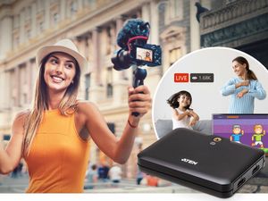 ATEN CAMLIVE™+ (HDMI naar USB-C UVC-video-opname met PD 3.0 stroomdoorvoer)