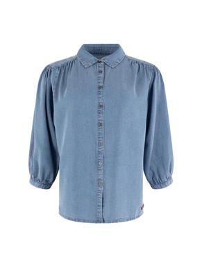 Moscow 119-05-jorn-1 Blouse 210-1 Denim Solid