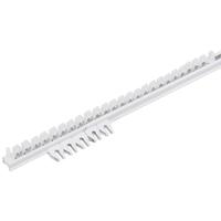 Leen Bakker - Complete Set Plus Rail 200cm - Metaal - Wit