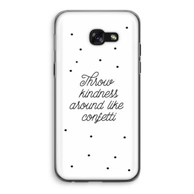 Confetti: Samsung Galaxy A5 (2017) Transparant Hoesje
