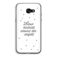 Confetti: Samsung Galaxy A5 (2017) Transparant Hoesje