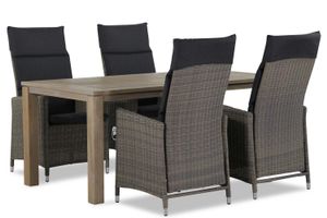 Garden Collections Madera/Bristol 180 cm dining set 5-delig