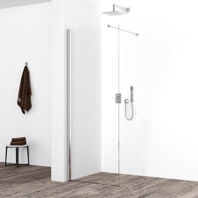 Xellanz Eco Inloopdouche 60x200 cm - Nano Coating Helder Glas Chroom