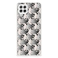 Samsung Galaxy A22 4G | M22 | TPU Hoesje | Salamander Grey