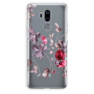 Mooie bloemen: LG G7 Thinq Transparant Hoesje