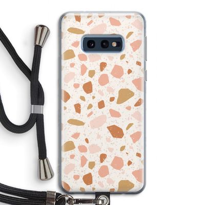 Terrazzo N°18: Samsung Galaxy S10e Transparant Hoesje met koord