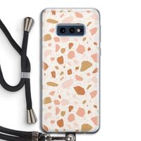 Terrazzo N°18: Samsung Galaxy S10e Transparant Hoesje met koord
