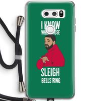 Sleigh Bells Ring: LG V30 Transparant Hoesje met koord