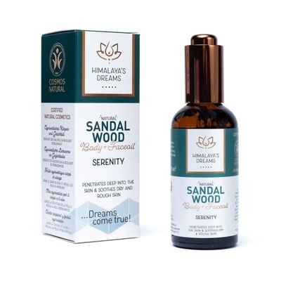 Himalaya's Dreams Ayurvedische Huid & Gezichtsolie Sandel / Sereniteit - 100ml