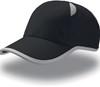 Atlantis AT630 Gym Cap - Black/Grey - One Size