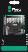 Wera 05136385001 12-delige bit-check bitorsion 1 bitset in cassette - 05136385001