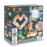Smoby - Creatieve vrijetijdsbesteding - Bloemencreatieset, decoratieve objecten - 200 accessoires - Gemaakt in Frankrijk