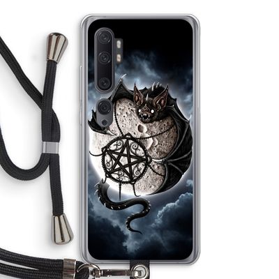 Volle maan: Xiaomi Mi Note 10 Pro Transparant Hoesje met koord