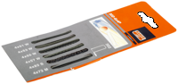 Bahco assortiment figuurblaadjes | 302-6X4P Bahco assortiment figuurblaadjes | 302-6X4P
