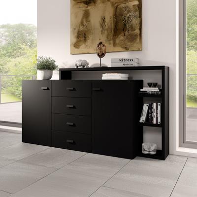 Home365 Dressoir Bologna - Zwart