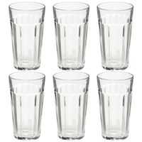 Set van 6x stuks water/sap glazen Lorenz 350 ml van glas - thumbnail