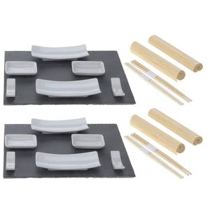 Complete sushi diner set voor 6 personen