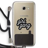 Girl Gang: Samsung Galaxy A5 (2017) Transparant Hoesje met koord