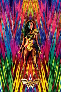 Poster Wonder Woman 1984 Neon Static 61x91,5cm