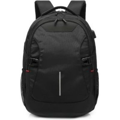 ACT Global rugzak 15,6 inch, zwart, met USB-laadpoort