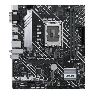 Asus PRIME H610M-A WIFI D4 Moederbord Socket Intel LGA 1700 Vormfactor Micro-ATX Moederbord chipset Intel® H610