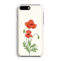 Red poppy: Volledig Geprint iPhone 7 Plus Hoesje