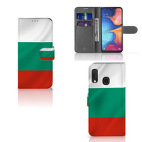 Samsung Galaxy A20e Bookstyle Case Bulgarije - thumbnail