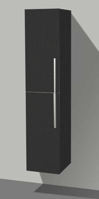 Hoge kast 160 Zwart Wenge Hoge kast 160 Zwart Wenge