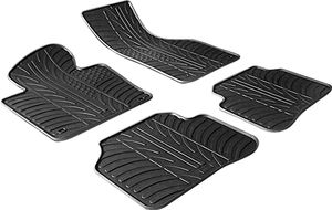 Rubbermatten passend voor Volkswagen Passat 3C 2005-2011 (T-Design 4-delig + montageclips) GL0063