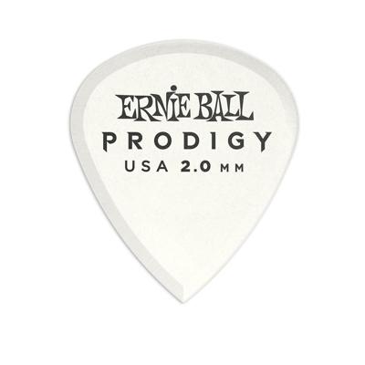 Ernie Ball 9203 Prodigy Mini Plectrum 2.0mm Wit - Per Stuk Ernie Ball 9203 Prodigy Mini Plectrum 2.0mm Wit - Per Stuk