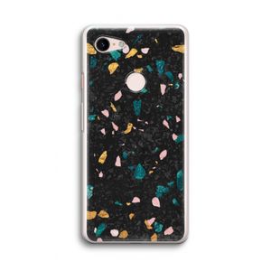 Terrazzo N°10: Google Pixel 3 Transparant Hoesje