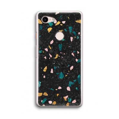 Terrazzo N°10: Google Pixel 3 Transparant Hoesje