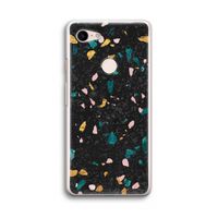 Terrazzo N°10: Google Pixel 3 Transparant Hoesje